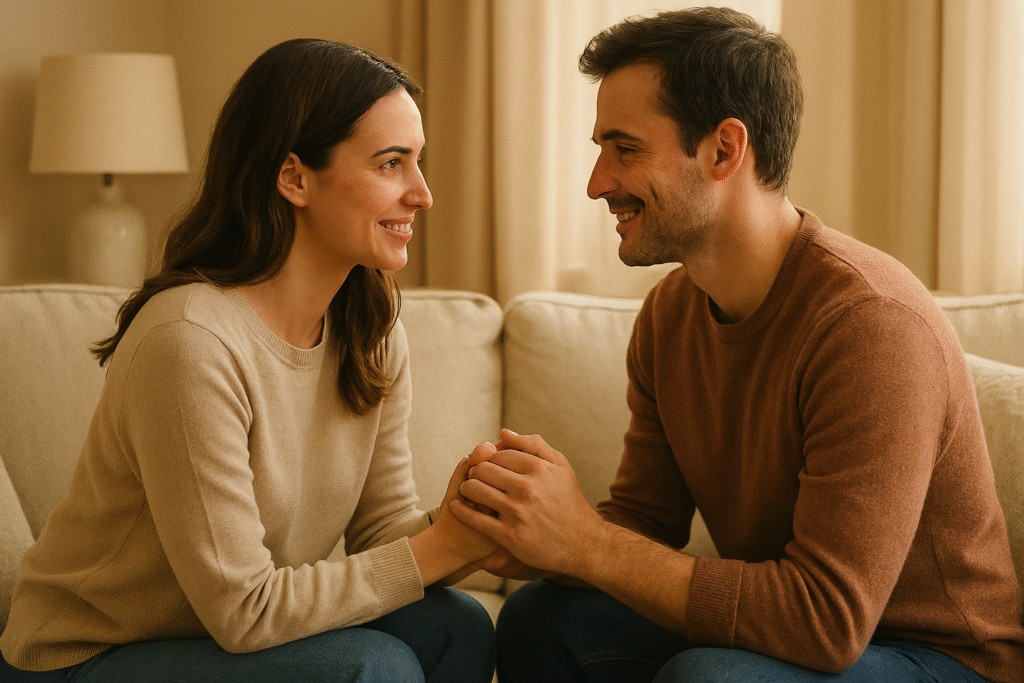 نقش زبان بدن در ارتقای صمیمیت و ارتباط زوجین