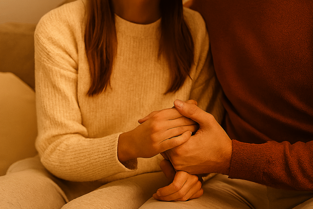 💞 نقش لمس در ارتباط عاطفی؛ وقتی زبان بدن بیشتر از کلمات حرف می‌زند