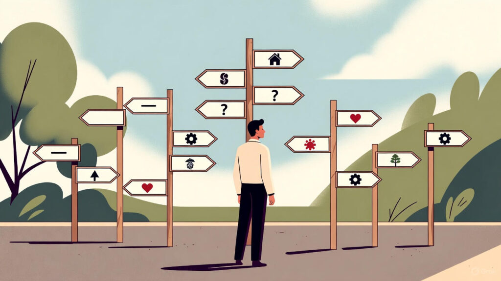 راهکارهایی برای تصمیم‌ گیری آگاهانه‌تر و کاهش اضطراب مربوط به انتخاب‌ها