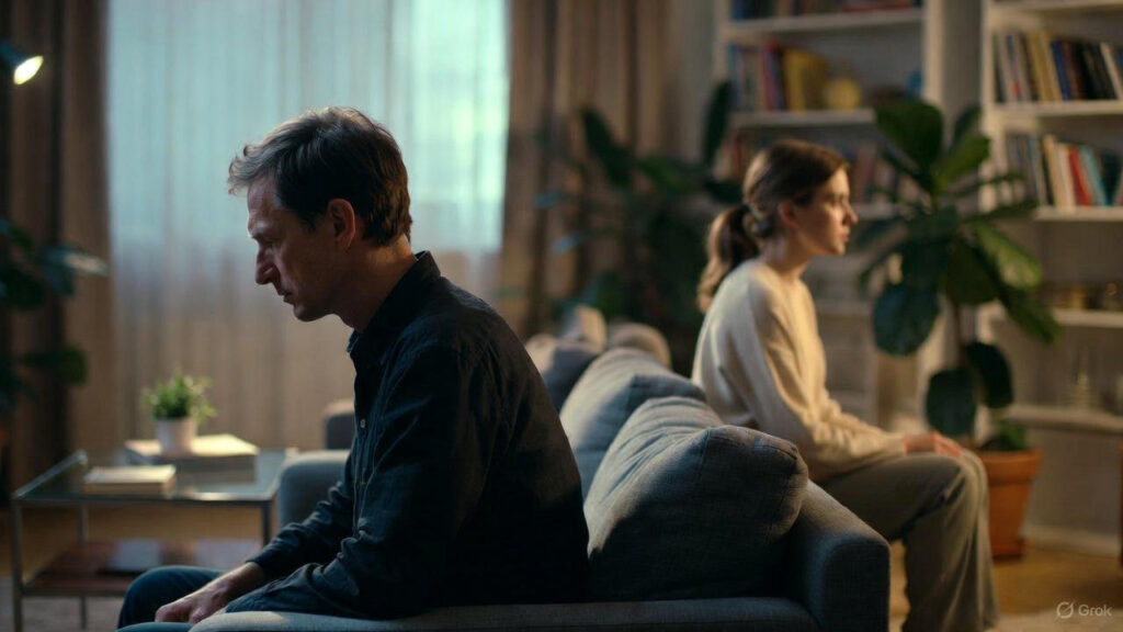 چرا بعضی زوج‌ها در زمان دعوا عقب‌نشینی می‌کنند؟ تحلیل الگوی «خاموشی هیجانی»